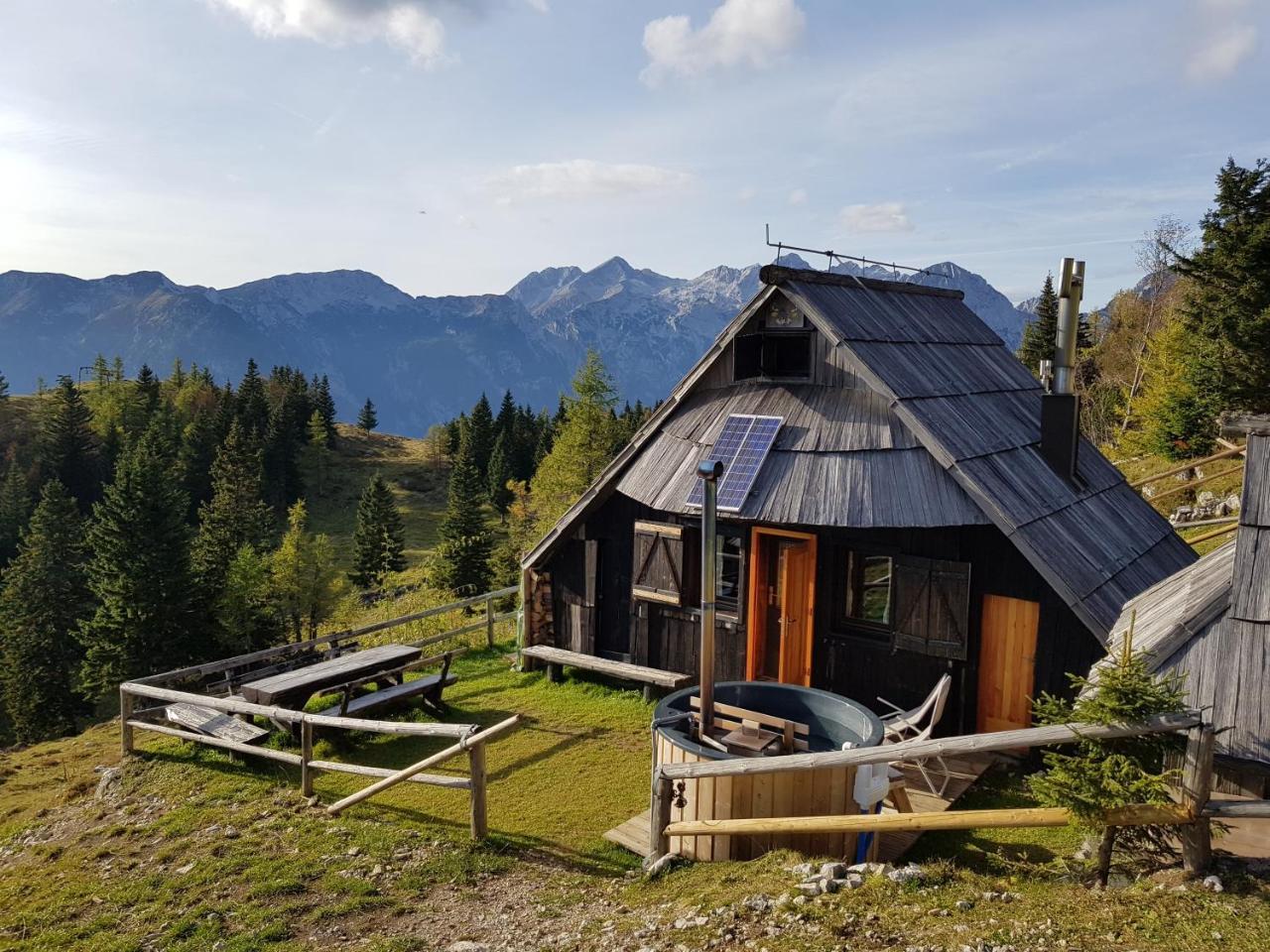 Chalet Zlatica Velika Planina Stahovica Buitenkant foto